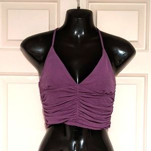 *Get it for💲2* Pull&Bear Purple Cropped Cami